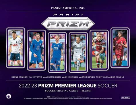 2022 23 Panini Prizm Premier League Epl Soccer Blaster Box