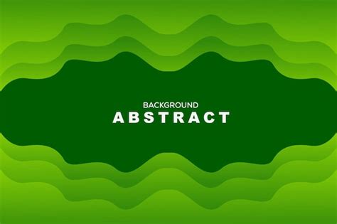 Diseño de fondo abstracto verde moderno Vector Gratis