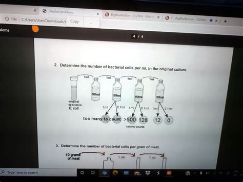 SOLVED Dilution Problems BigBlueButton 2020FA Microh File C Users User