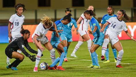 India Vs Usa Live Score Fifa U Women S World Cup Ind Vs Usa