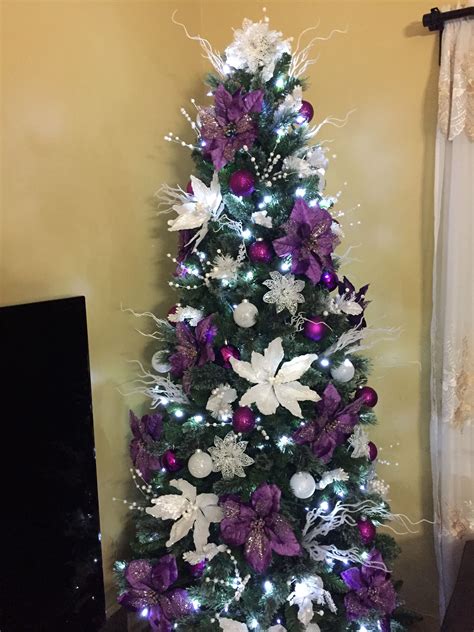 Purple Christmas Tree Decorations References Adriennebailoncoolschw