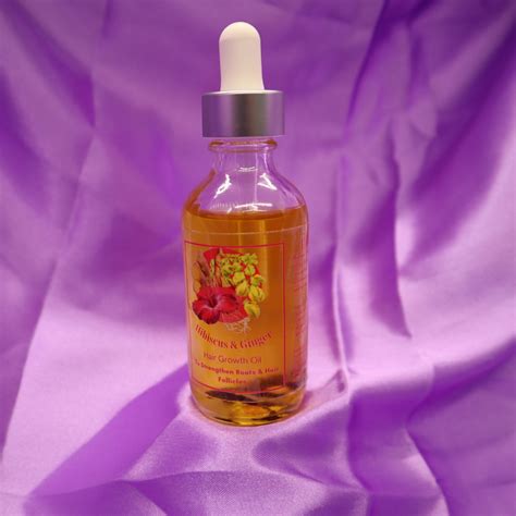 Hibiscus And Ginger Hair Growth Oil Suesycoilscare