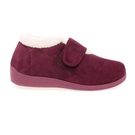 Lotus Amelda Ladies Velcro Strap Slippers - Women from Charles Clinkard UK