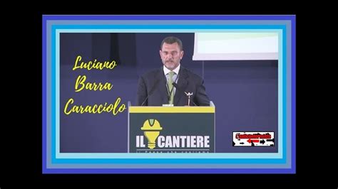 Intervento Del Pres Luciano Barra Caracciolo Al Cantiere Di Parma