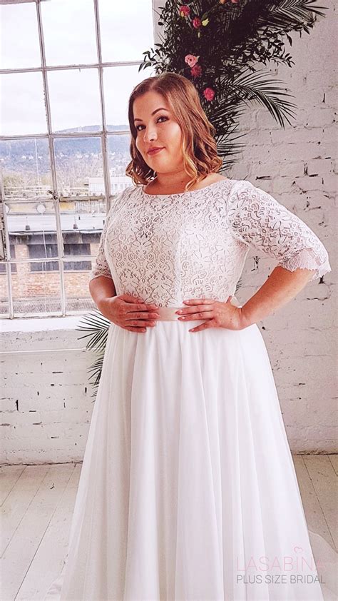 Plus Size Wedding Dress Vintage Wedding Dress Plus Size Vintage Wedding Dress Chiffon Plus