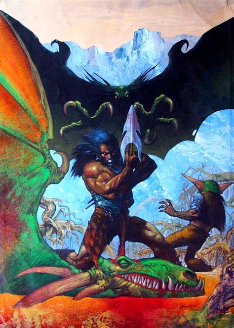 Slaine The Horned God Panel The Art Of Simon Bisley