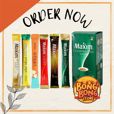 Jual Maxim Coffee Korea / Kopi Korea / Korea Coffee Maxim | Shopee ...
