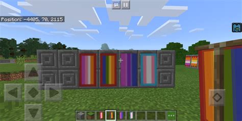 How To Make A Rainbow Banner In Minecraft Rainbow Beacon 20 In