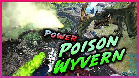 ARK Official PVP Poison Wyvern O P TPG POPPY YouTube