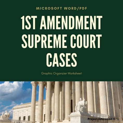 1st Amendment Supreme Court Cases - Amped Up Learning