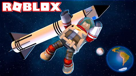 VIAJEI PARA O ESPAÇO NO ROBLOX YouTube