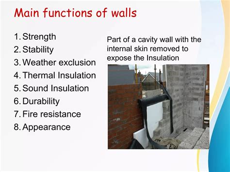 Advantages Of Cavity Walls Ppt