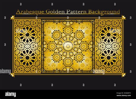 Colecci N De Fondo De Patr N Dorado Arabesque Gold Luxury Background