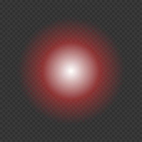 Flash rojo Efecto de iluminación redonda Brillo estrella brillante