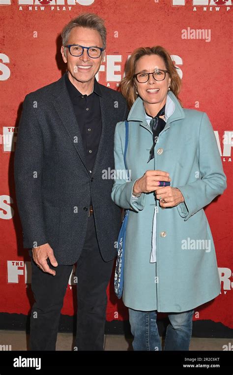 Tim Daly And Tea Leoni Attend The Fears Off Broadway Opening At The