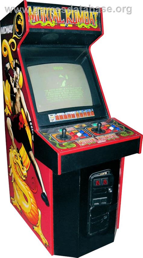 Mortal Kombat - Arcade - Artwork - Cabinet