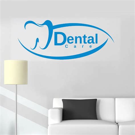 Aliexpress.com : Buy Dental Sign Wall Decals Vinyl Window Decals ...