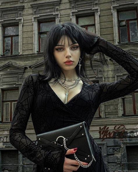 Goth Beauty Accidtrip 🖤 Fashion Inspo Outfits Egirl Style Hippie