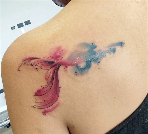 98 Watercolor Tattoos That Are Truly Ethereal Flower Tattoo Shoulder