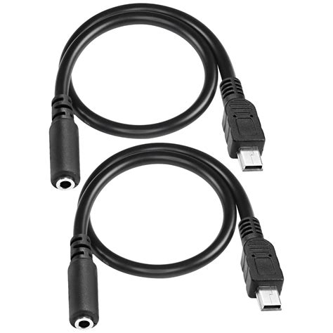 Amazon MEIRIYFA Mini USB Male To 3 5mm Audio Cable Mic Cord 5 Pin