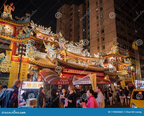 Songshan Ciyou Temple In Songshan District Taipei Taiwan The Temple