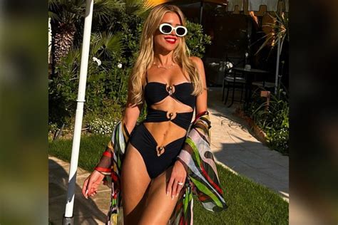 Bikini Göttin Sylvie Meis liefert heißen Pool Showdown