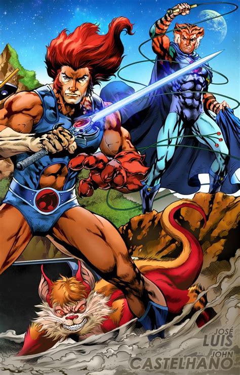 Thunder Thunder Thundercats Hoooo Artwork By Jose Luis Arts Inks By John Castelhano Colors By