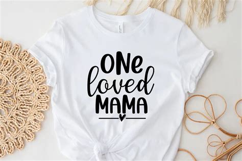 One Loved Mama SVG PNG Graphic By Five Star Crafting Creative Fabrica