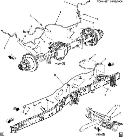 1994 Chevy K1500 Brake Line Diagram