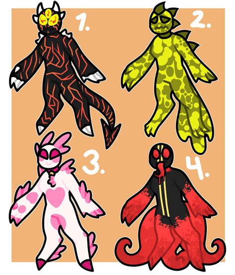 Symbiote Adopts (Closed) by crisis-arts on DeviantArt