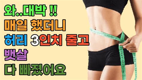 와대박 중년 뱃살 이렇게 해면 싹 다 빠집니다 걷기 대신 매일 하세요 줌바댄스 뱃살빼는최고의운동뱃살빼는운동5분