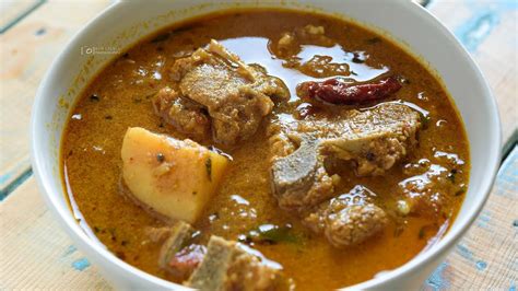 How To Cook Mutton Curry In Pressure Cooker Youtube