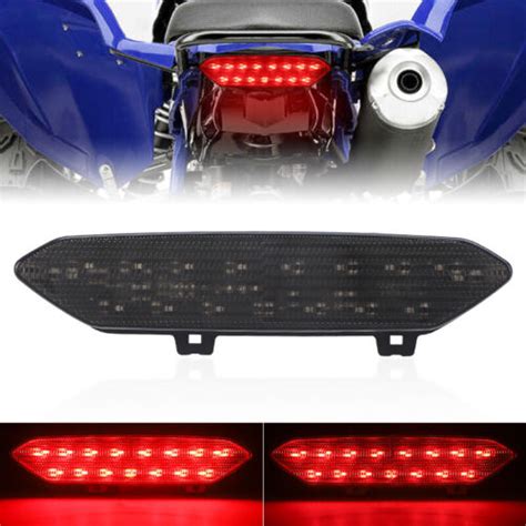 Smoke Led Brake Tail Light For Yamaha Raptor 700 700r 2006 2018 Yfz450r