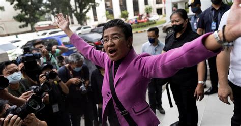 Maria Ressa Premio Nobel De La Paz De Filipinas Fue Absuelta De Los