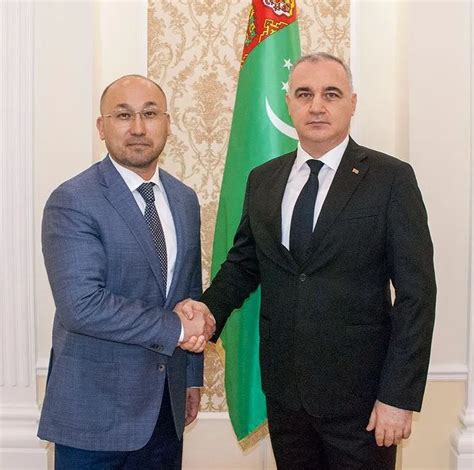 The Ambassador Of Turkmenistan To The Russian Federation Met With His