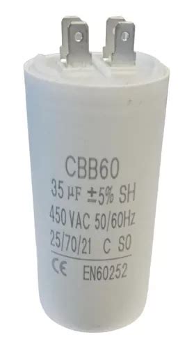 Capacitor Cbb Uf Vac Hz Cuotas Sin Inter S