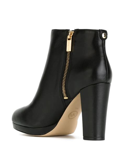 Total Imagen Michael Kors Black Patent Boots Abzlocal Mx