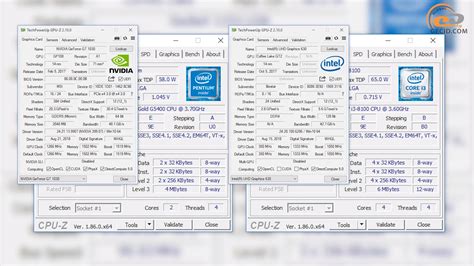 Порівняння Intel Core i3-8100 + GeForce GT 1030 проти Intel Core i5 ...