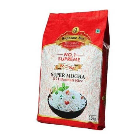 Supreme Super Mogra 1121 Basmati Rice 25kg At 1300 Bag In Jammu ID