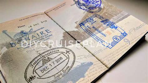 How To Get Your Passport Book Stamped On A Cruise Diy Cruise Plan