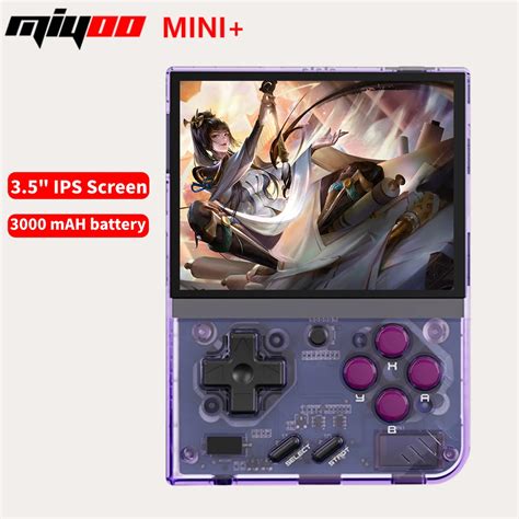 Miyoo Mini Al M Disso Retro Handheld Game Console 3 5 Polegada IPS Tela