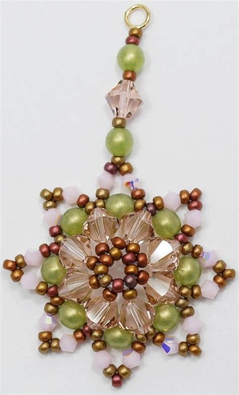 Deb Roberti S Octavia Ornament Pendant Pattern Beads Craft Jewelry