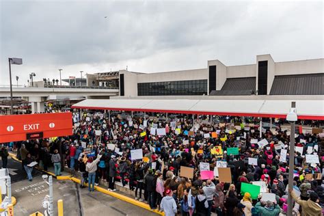 Photos Atlanta Airport Immigration Protests