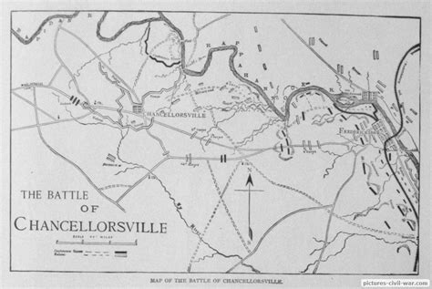 Map-chancellorsville-battle | Civil War Pictures