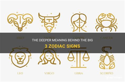 The Deeper Meaning Behind The Big 3 Zodiac Signs Shunspirit