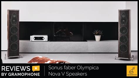 Sonus Faber Olympica Nova V Floorstanding Speaker Youtube