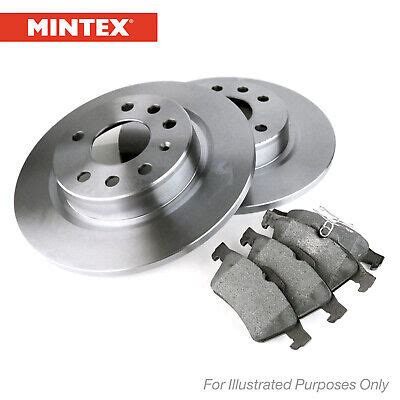 For Citroen C Picasso Vti Lpg Mintex Stud Rear Brake Discs