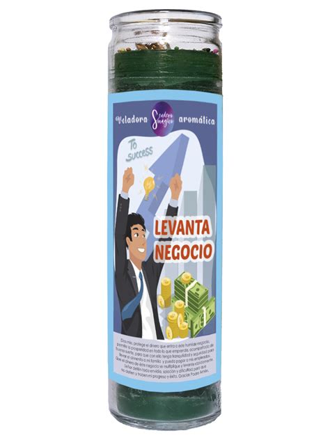 Veladora Levanta Negocio Sendero Mágico