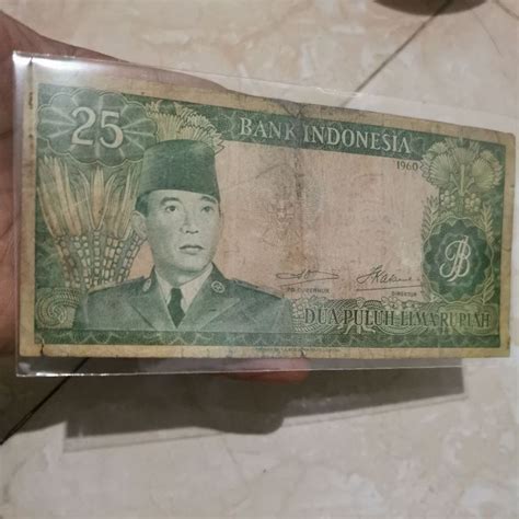 Jual Rupiah Sukarno Asli Sesuai Foto Shopee Indonesia