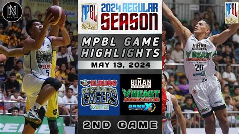 Mpbl Highlights Muntinlupa Cagers Vs Bi An Tatak Gel Game X May